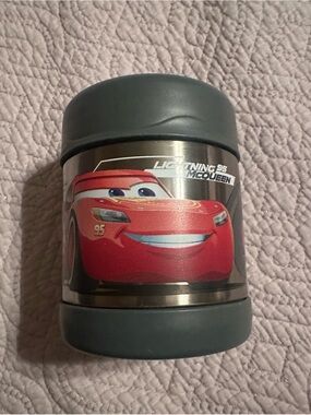 Thermos Red Lightning McQueen Stainless Steel Food Jar with Gray Lid